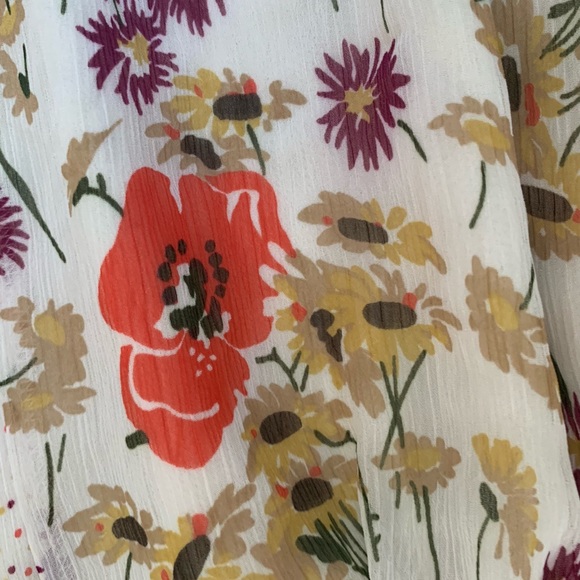 Boho Floral Chiffon Mini Jovovich Hawk for Target - Picture 6 of 8